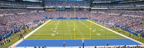 Seat view from Field End Zone