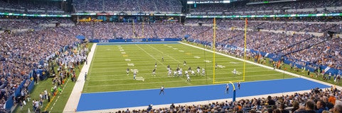 Seat view from Field End Zone