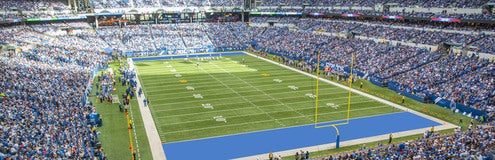 Seat view from Loge End Zone