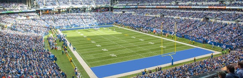Seat view from Loge End Zone