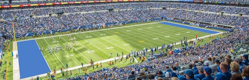 Seat view from Loge Sideline