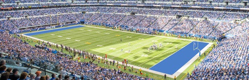 Seat view from Loge Sideline