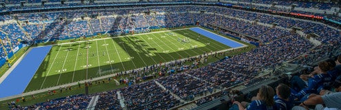 Seat view from Club III