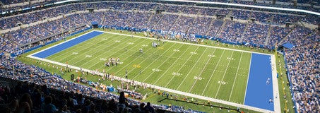 Seat view from Terrace Sideline