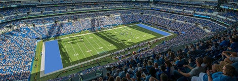 Seat view from Terrace Sideline