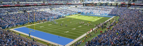 Seat view from Lower Loge