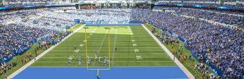 Seat view from Lower Loge