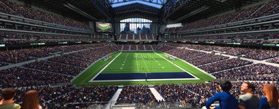 Seat view from Lower Loge