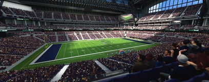 Seat view from Lower Loge