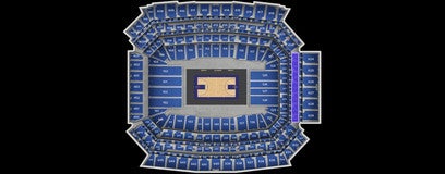 Seat view from Loge End Zone