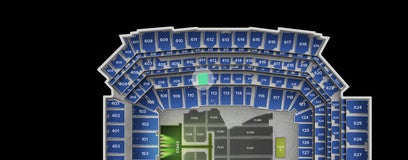 Seat view from Middle