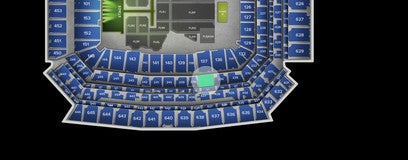 Seat view from Middle