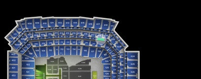 Seat view from Lower Loge