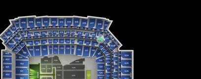 Seat view from Lower Loge