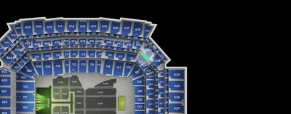 Seat view from Lower Loge