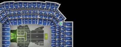 Seat view from Lower Loge