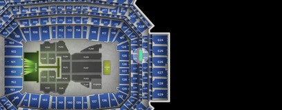 Seat view from Lower Loge