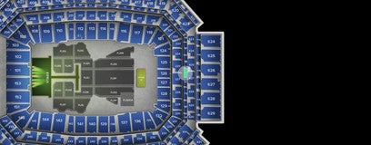 Seat view from Lower Loge