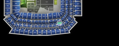 Seat view from Lower Loge