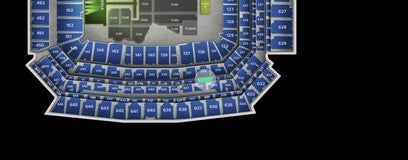 Seat view from Lower Loge