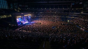 Seat view from Loge