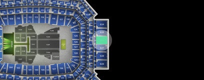 Seat view from Upper