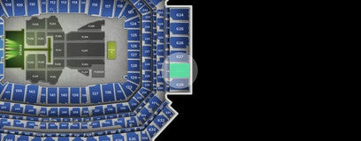 Seat view from Upper