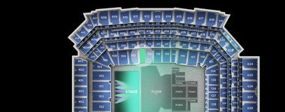 Seat view from Club III