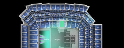 Seat view from Club I