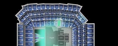 Seat view from Club III