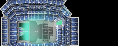 Seat view from Field End Zone