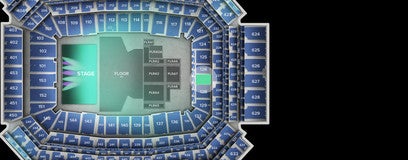 Seat view from Field End Zone