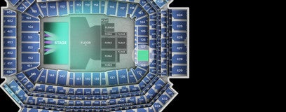 Seat view from Field End Zone