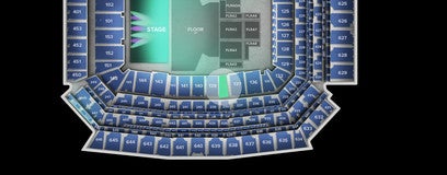 Seat view from Club III