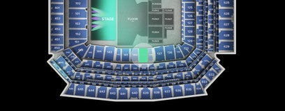 Seat view from Club I