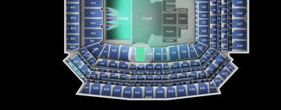 Seat view from Club I