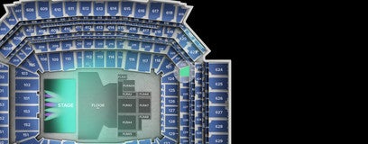 Seat view from Field End Zone