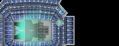 Seat view from Field End Zone