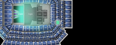 Seat view from Field End Zone