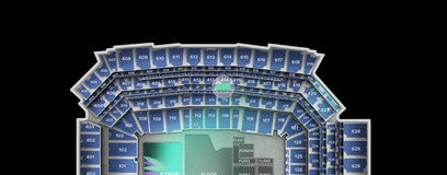Seat view from Lower Loge