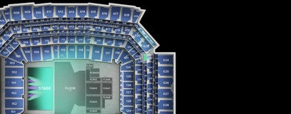 Seat view from Loge End Zone