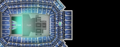 Seat view from Lower Loge