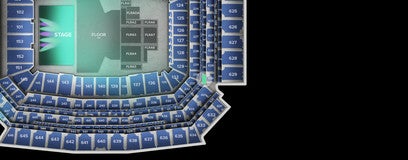 Seat view from Loge End Zone