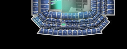 Seat view from Lower Loge