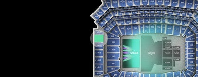 Seat view from Loge