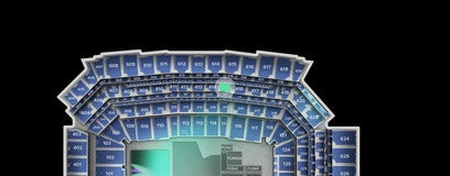 Seat view from Club III