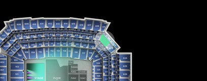 Seat view from Loge Corner