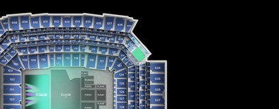 Seat view from Loge Corner