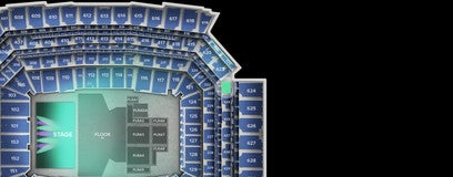 Seat view from Loge End Zone