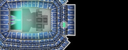 Seat view from Loge End Zone